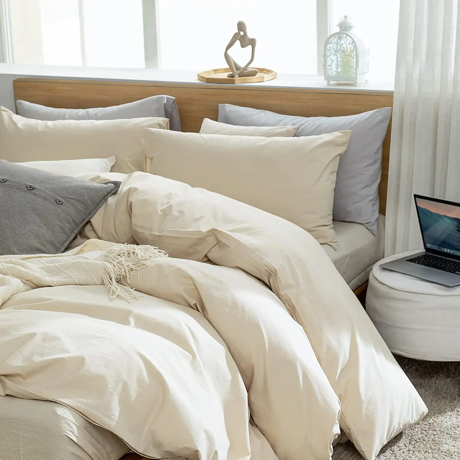 duvet with attached cover