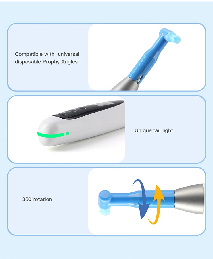 Fashion Portable Dental Prophy Handpiece electric Tooth Polisher