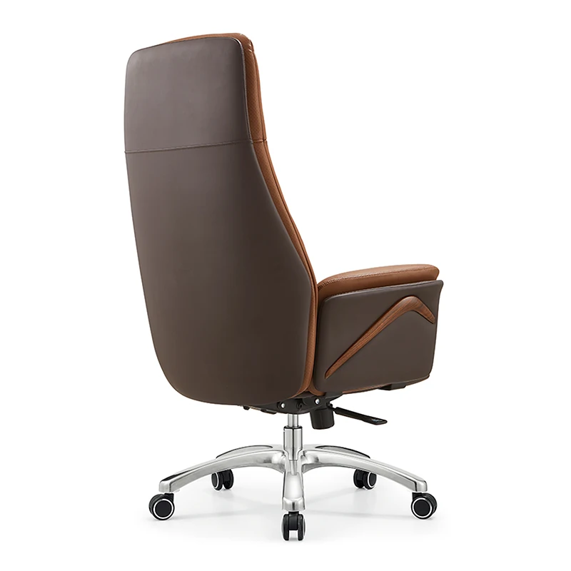 New Arrival Brown Leather boss Chair Office Furniture Wholesale Modern  Luxury Executive Office Chairs
