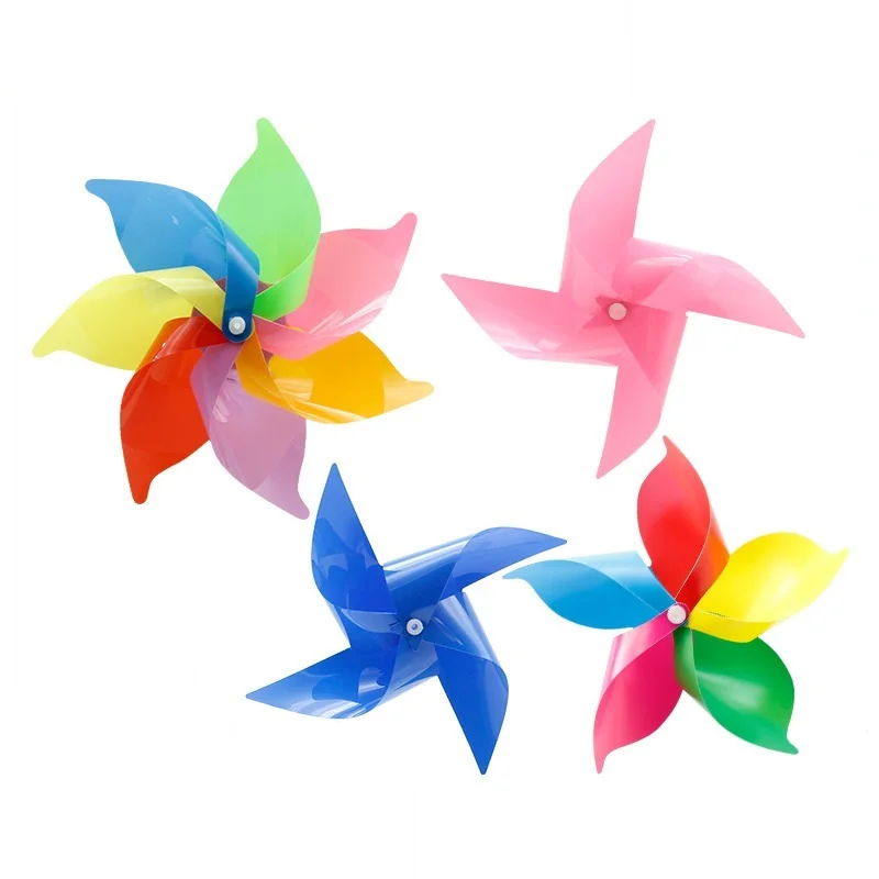 Рекламная реклама, украшение для сада, вечеринки, пластиковая игрушка, ветряная мельница, игрушка для детей