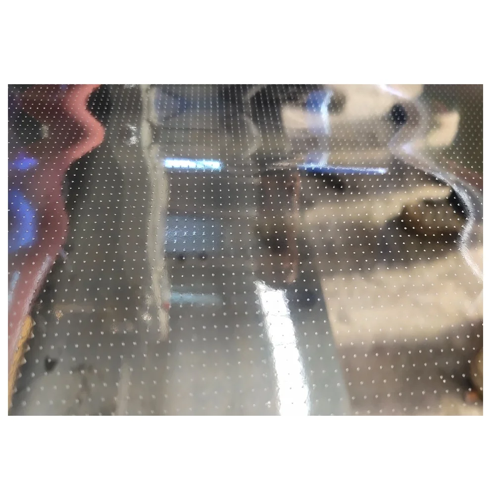 Shine East PLC Control Flower Food Packing Bags Micro Perforator Plastic Film Paper Micro Perforation Machine