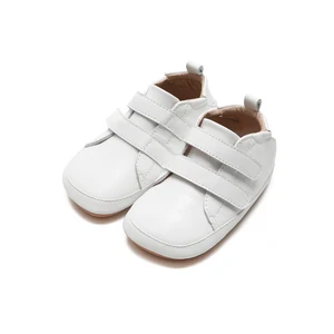 Babyhappy 2026 Popular Sport Casual Walking Running Flexible Sneaker Leather Barefoot Ergonomic Girl Kids Shoes