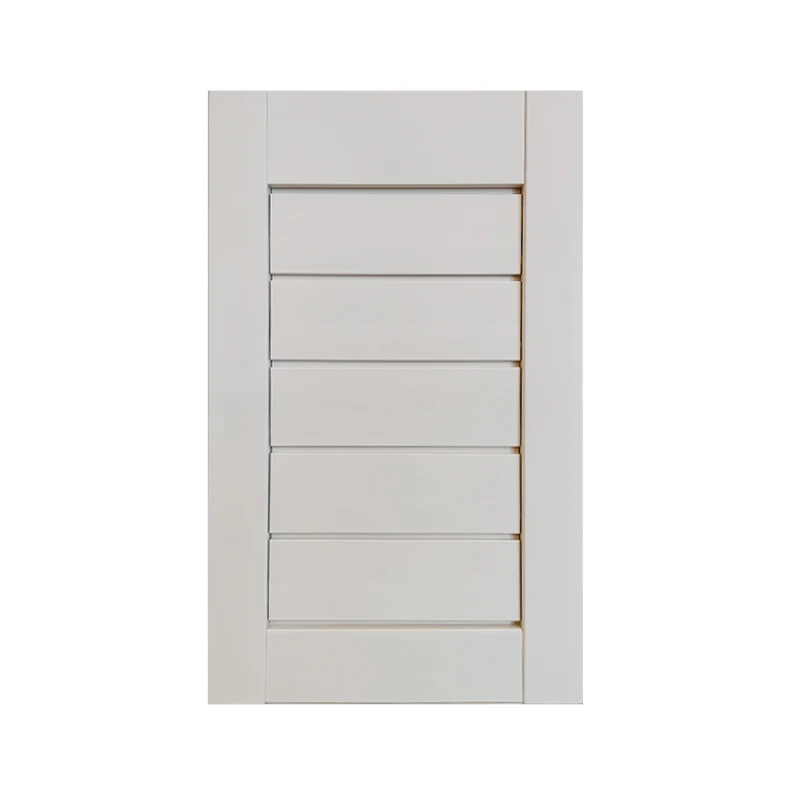 Customizable PVC Flat Louver Clearview Tilt Rod Closed Louver Is Opaque With 100% Privacy Suitable for Bathrooms and Toilets