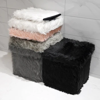 Customized 2021 High Quality Cheap Price Modern Home Furniture Folding Storage Ottoman Stool Cube