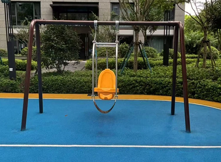 High Quality Outdoor Garden Swing Creative Patio Double Swing for Children and Adults for Trampoline Park Playground