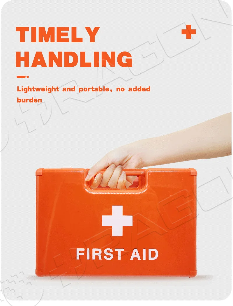 Home Office Medical Factory First Aid Kit Family Wall Mounted First Aid