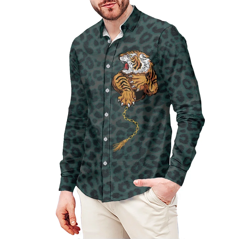 Venta al por mayor de camisas para hombre de manga larga con