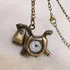 Montre collier poney en bronze