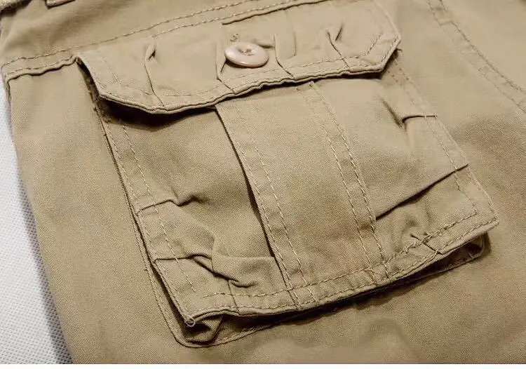 High Quality Custom Gym Summer Cargo Plus Size Men's Shorts Men Black Denim Shorts Men in Cargo Shorts163_voghion.com