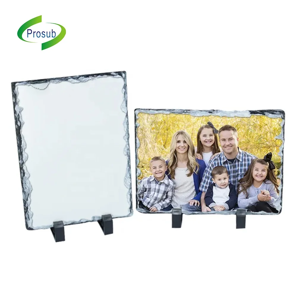 Prosub Wholesale Sublimation Blanks Rock Slate Round Square Rectangle Various Shape Sizes Custom
