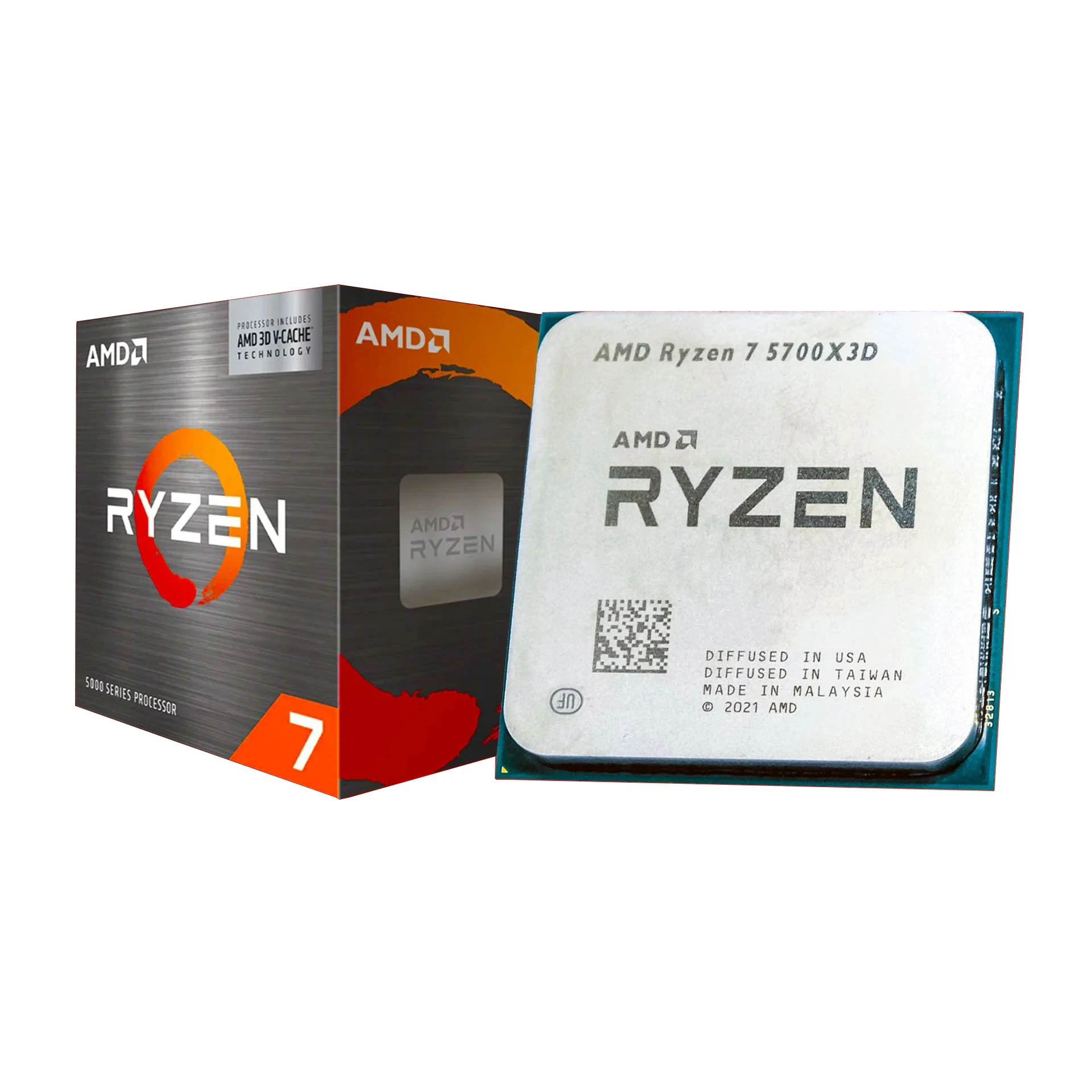 Kullanılmış AMD R7 5700X3D 8 Çekirdekli 16 İş Parçacıklı Kilidi