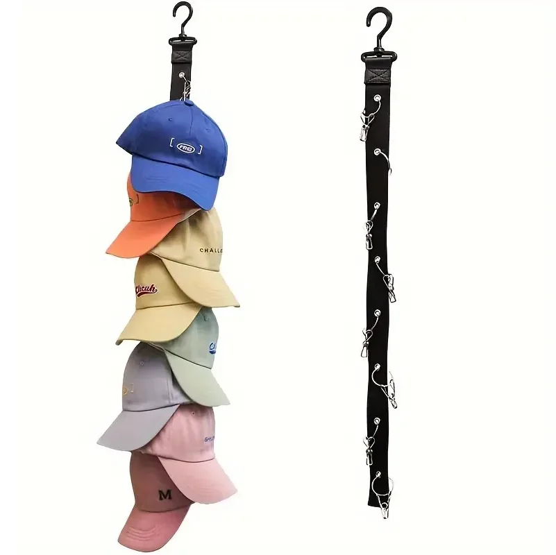 Organizzatore Per Cappelli Con 14 Tasche: Appendi Porta In Feltro, Custodia Salvaspazio Per Baseball Caps, Berretti E Visiere, Accessorio Per Armadio E Porta