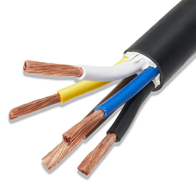 China Manufacturing Electric Cables 2 3 4 Core Power Cable Copper Conductor PVC Electrical Wires