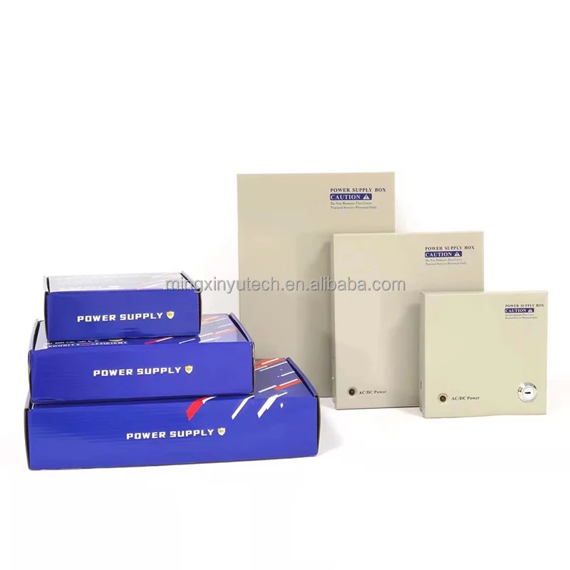 DC 12V 5A 4ch Output 60W Multiple CCTV Power Supply  CCTV Camera System Metal Box Switching Power Supply 12v 5a 10a 15a 20a 30a