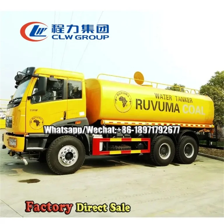 Faw Water Tank Truck 6x4 20000l Water Sprinkler Tanker Truck For Sale ...