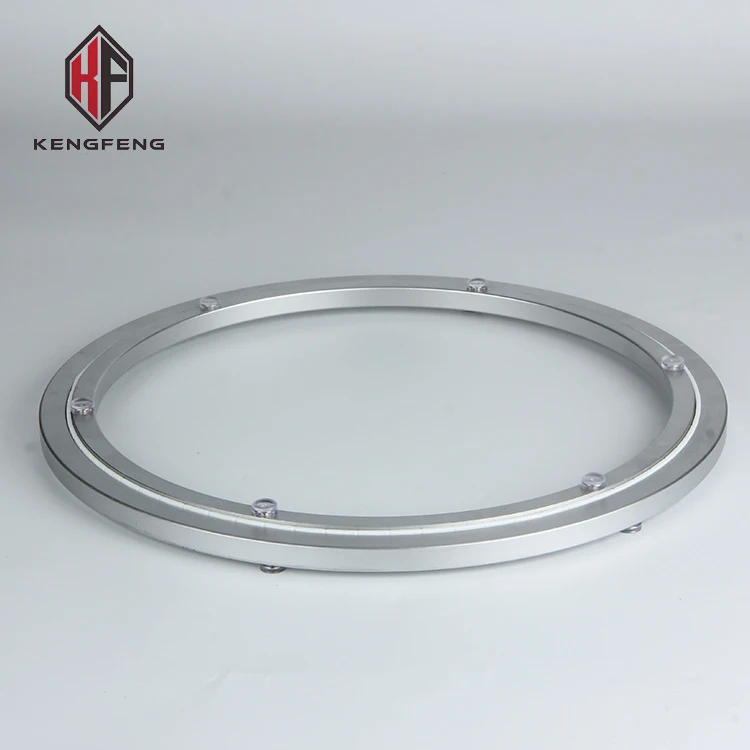 Мебельная фурнитура, 24 дюйма, 600 мм, алюминиевые подшипники lazy susan, поворотная пластина, Круглый малошумный подшипник