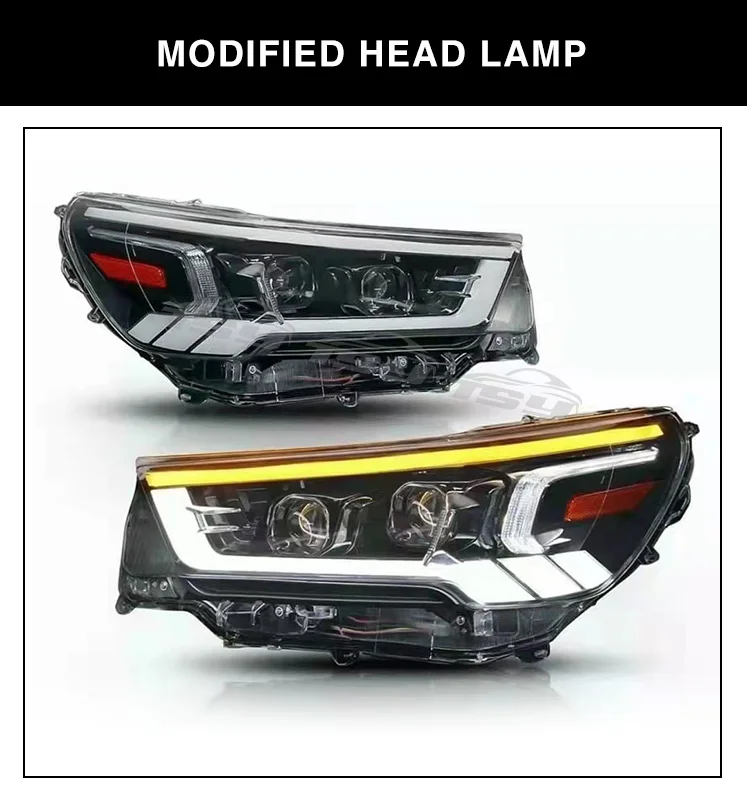Carbest New Design Rocco 2021 Highprofile Modified Led Car Head Light