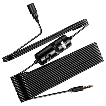 BOYA BY-M1 Microphone Original Recording Lavalier Lapel Microphone Video Mic for Youtube Video Record Mic for iPhone 15Pro Max detail image