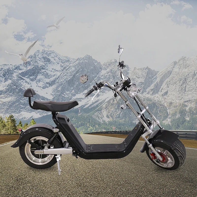 Dogebos Powerful 2000W60V40Ah Removable Lithium Battery Two Wheel Electric Scooter for Adult