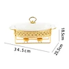 White-13 inch-Oval
