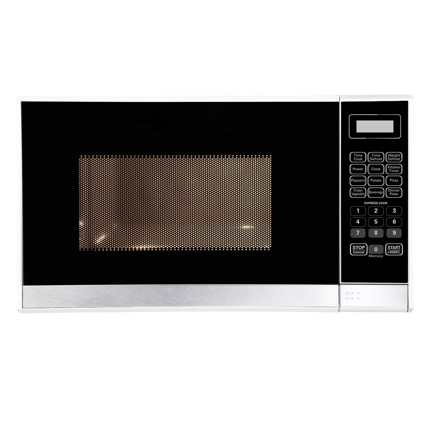 GE - 0.7 Cu. ft. Compact Microwave - Stainless Steel