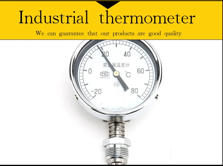 High Quality 2.5inch Dial Back Connection Bimetal Thermometer Coil - MPa Pressure Gauge And Pressure Gauge