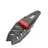 Guardabarros D185-3 + cubierta roja + LED + 3 cables