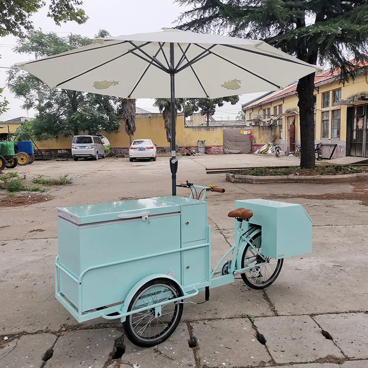 Ice Cream Tricycle Ride in Comfort and Serve Delights