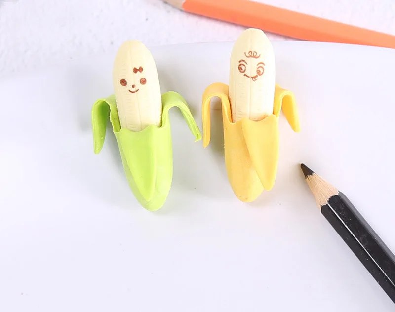 Gl Oem Gomme Auto Cute Cartoon Fruit Shape Mini Erasers Buy Erasers