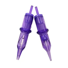 Direct From Manufacturers Violet Tattoo Needles Premium Cartridge Precision Tips Design Permanent Body Art Professional