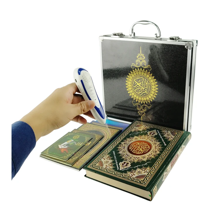 Smart Islamic Muslim Tajweed Big Al Quran Book Digital Read Reader Reading Learning Speaking Talking Pen With Bangla Urdu Somali