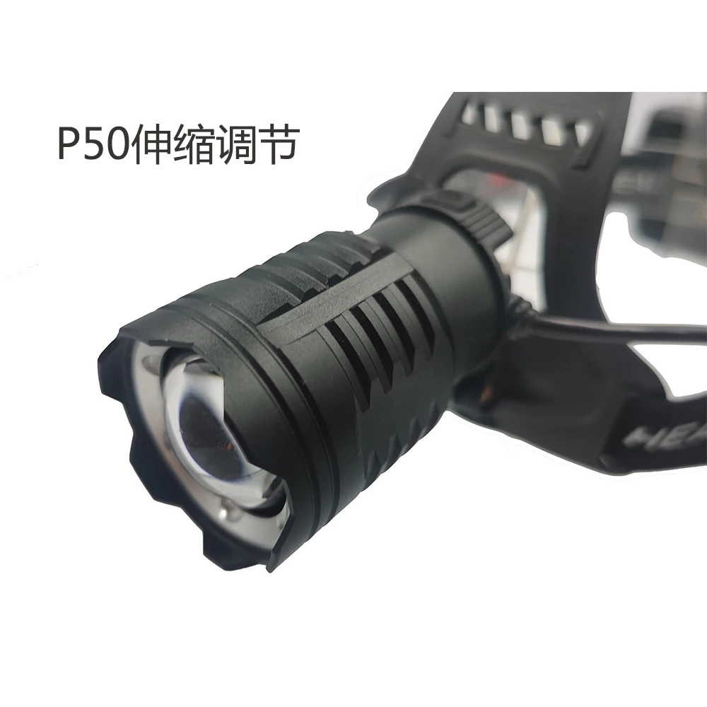 可折叠发光二极管野营前照灯-紧凑型设计，亮度可调，适用于背包发光二极管前照灯