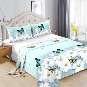 LILIANNA Value 3-Piece Sheet Set - Budget Friendly, 40% Cotton 60% Polyester Blend, Easy Care & Durable