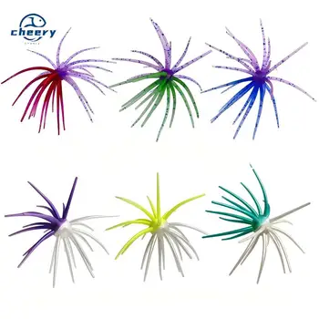 Cheery Bait Sea Urchin Soft PVC Printed Artificial Fish for Carp Bass Mandarin Tilapia-Fly Fishing Topwater/Midwater Lure – Soft Lure – view 2