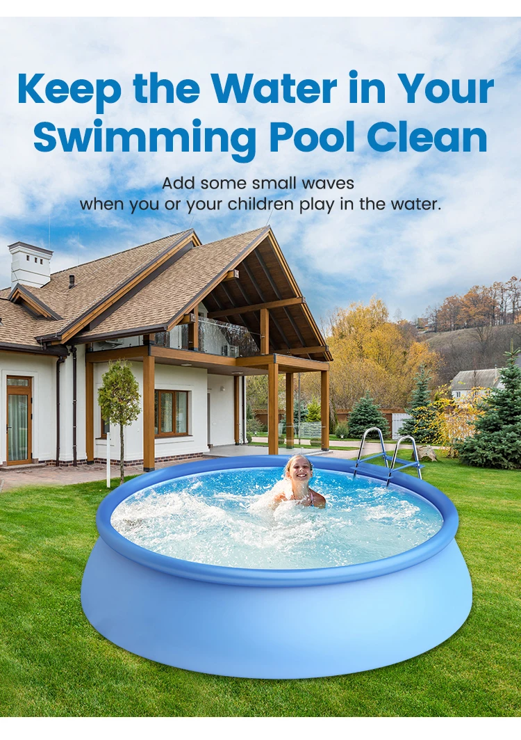 Inflatable Pool Cleaning Pump Swimming Pool Circulating Filter Pump For