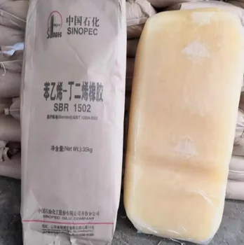 Virgin SBR 1502/SBR Rubber Styrene-Butadiene Rubber SBR 1502E 1712