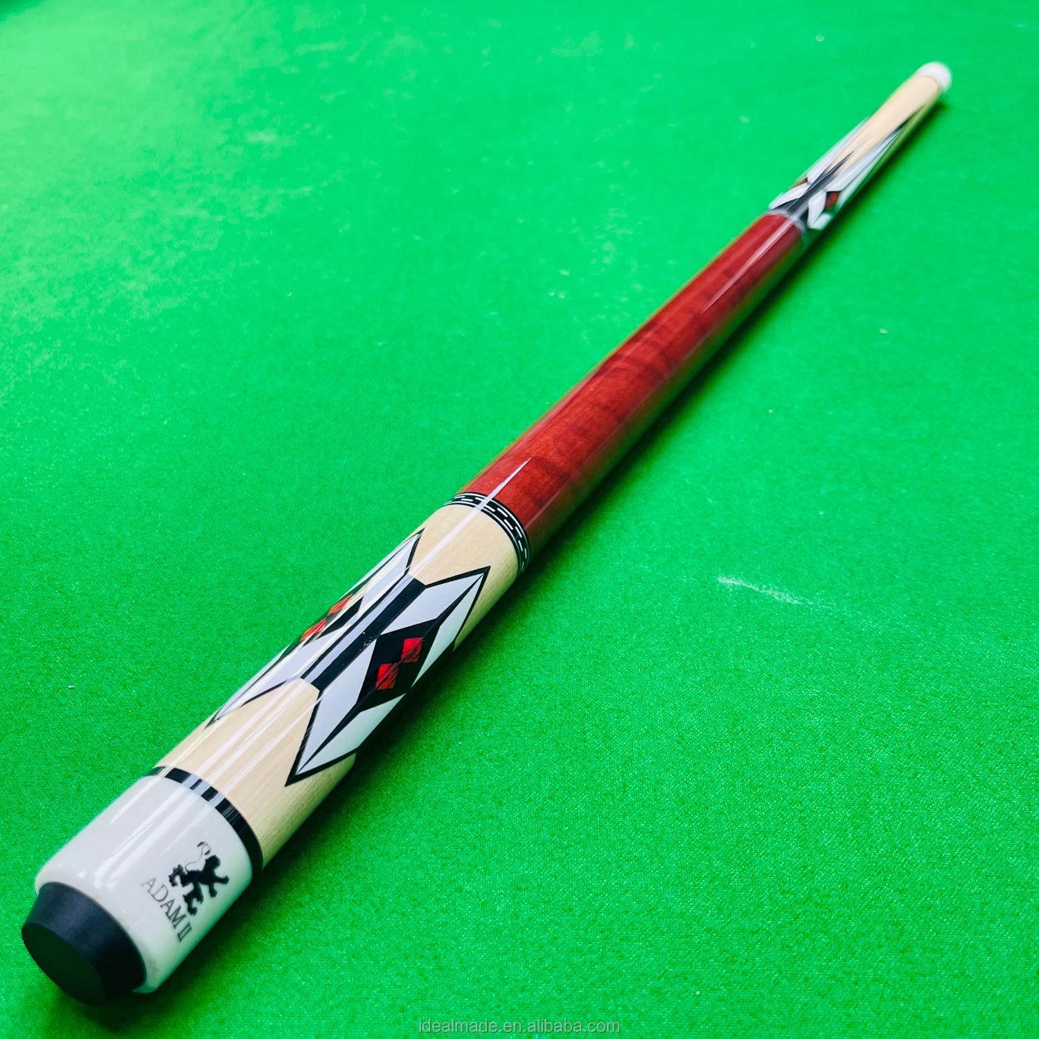 Adam 2 Jump Break Cue - 57 Inch Canada Maple Shaft, 13.4mm Tip