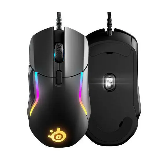 SteelSeries Rival 5 Gaming Mouse with PrismSync RGB Lighting and 9 Programmable Buttons
