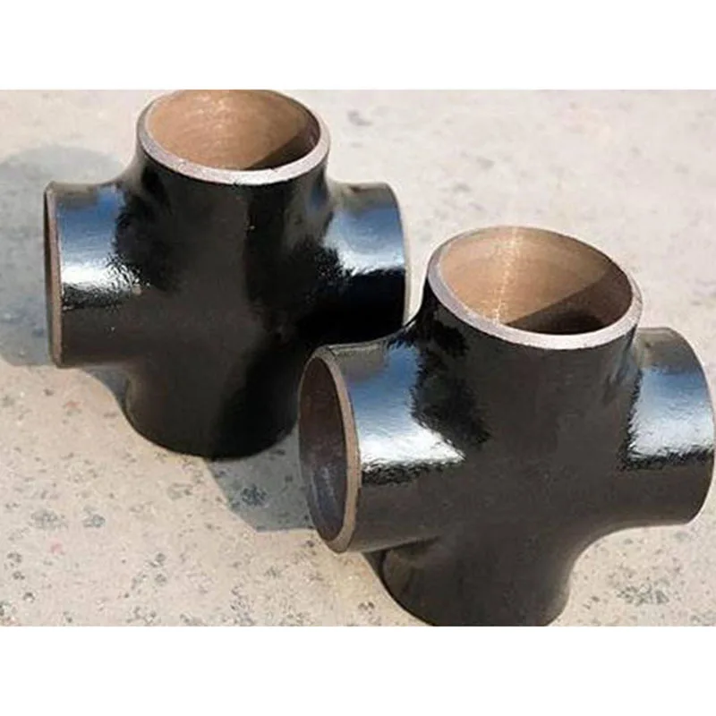 Customized Stainless Steel Ss304 316L 4 Way Pipe Fittings Butt Welding Equal Cross DN20 25 40 65 Eccentricity Cross Tube