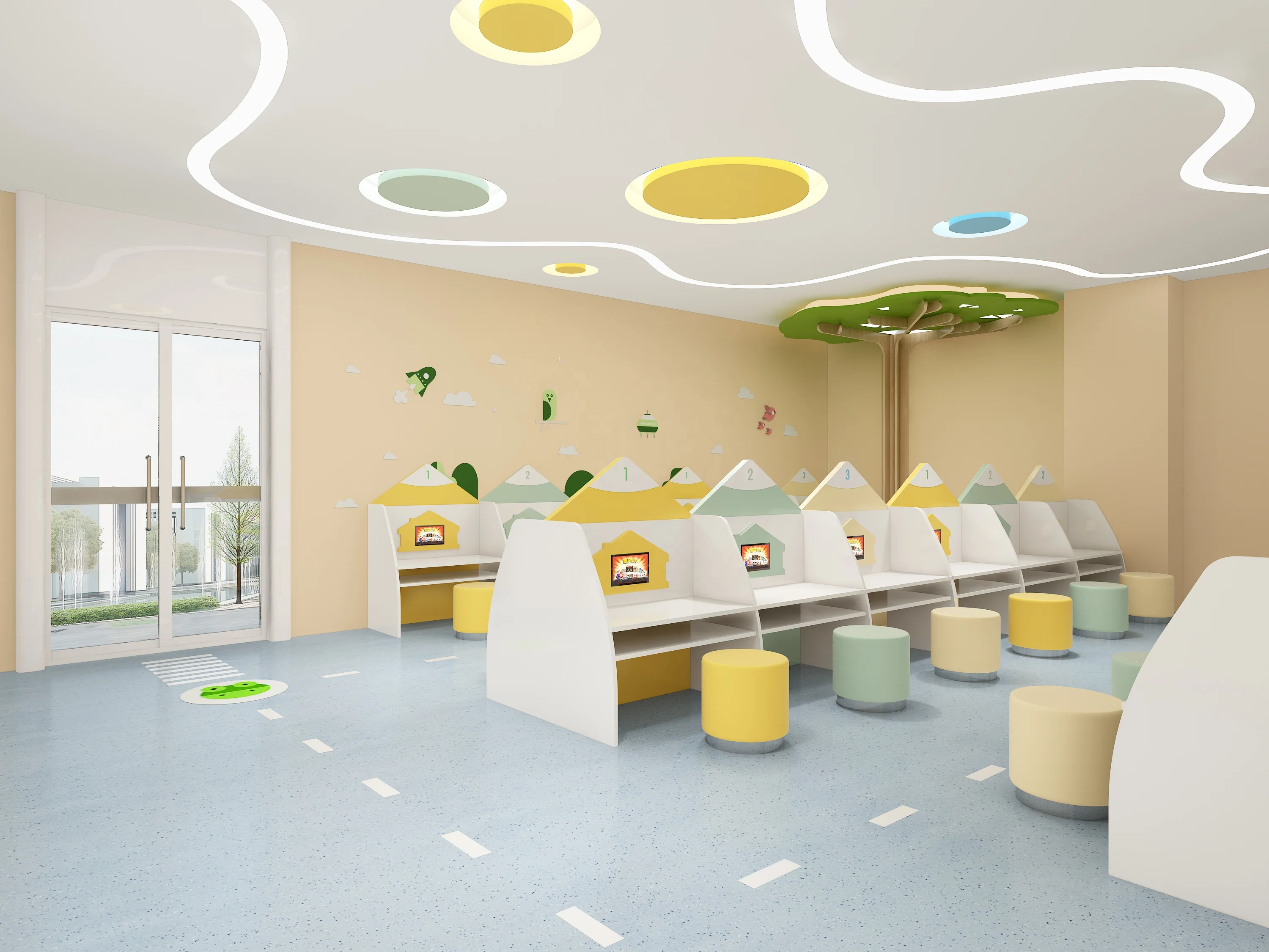 Customized Modern Stainless Steel Storage Cabinet for Hospitals Schools Gyms-Durable & Eco-Friendly Hospital Furniture 4
