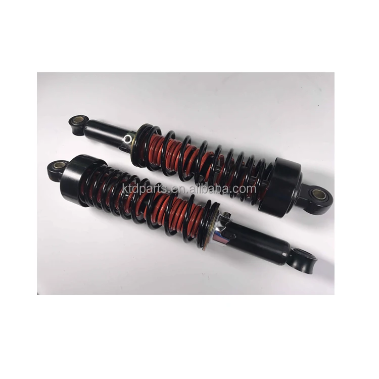 KTD Boxer CT 100 Black Rear Suspension Shock Absorbers for Motorcycle Bajaj Boxer100 CT100