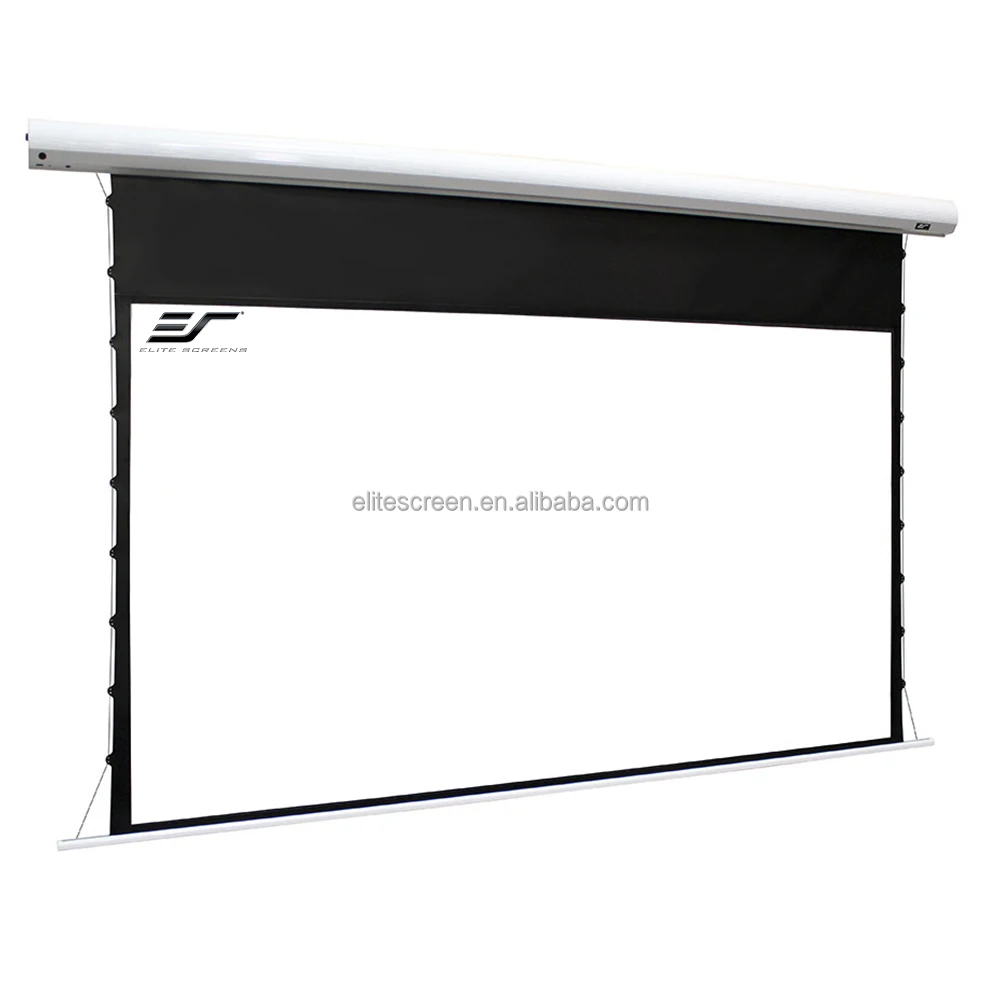 180'' Motorized Electric Remote Controlled Projector Screen Saker Tab