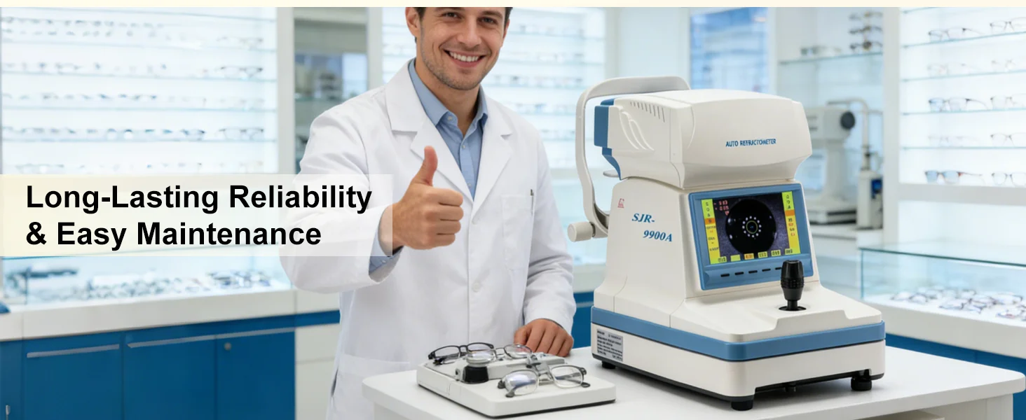 Low Price Optometry Equipments Auto Refractor CE Approved SJR-9900A Autorefractor Vision Screener