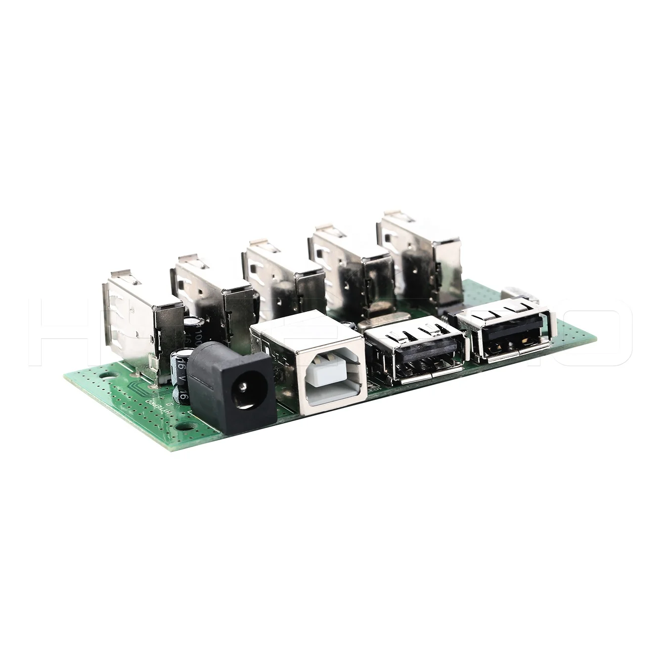 HytePro Compact Design 7 Port Usb 2.0 Hub 5v Usb Charger Electric Circuit Board