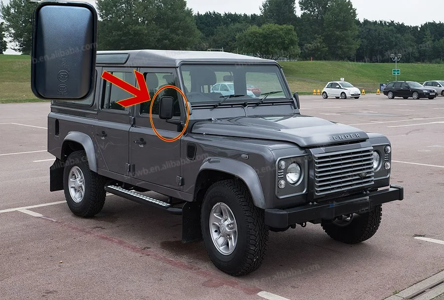Espejos Retrovisores De Puerta Con Brazos Para Land Rover Defender,Par ...