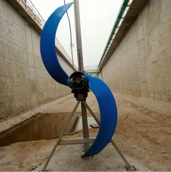 LFP Submersible Banana Mixer for Sewage Water Treatment with FRP Propeller