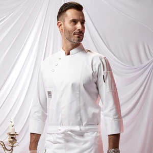 Tesimei Hotel & Restaurant Work Clothes Long Sleeve Kitchen Workwear for Men & Women Wholesale Tops for Baking & Cooking