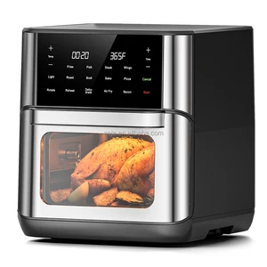 Large Size 23L Toaster Oven Countertop air Fryre Oven French Door Designed Air Fry Oven