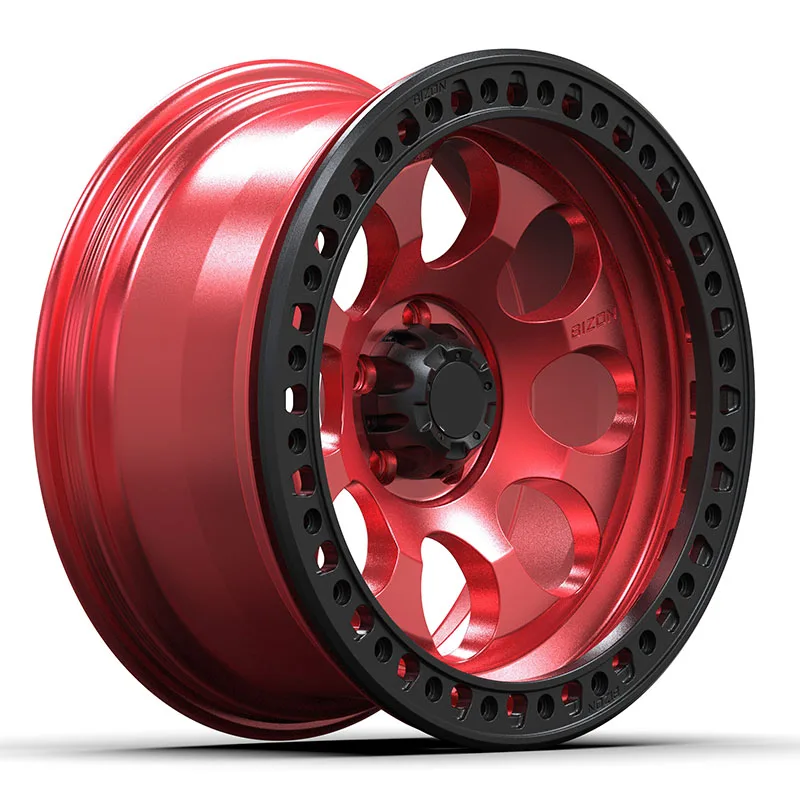 Customizable 17 18 19 20  Inch Forged Wheels 5x139.7 6x139.7 Off-road With Anti Release Ring and Genuine Bead Lock Spoke Design supplier