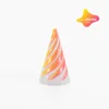 Juguete triangular naranja de ensueño, 64 cm.